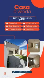 Casa com 2 Quartos à venda, 125m² no Santo Antonio, Itaitinga