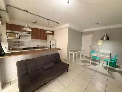 Apartamento com 1 Quarto para alugar, 51m² no Sítio Tamboré Alphaville, Barueri