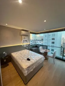 Apartamento com 1 Quarto para alugar, 27m² no Pinheiros, São Paulo