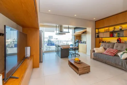 Apartamento com 1 Quarto para alugar, 89m² no Moema, São Paulo