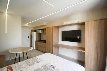 Apartamento com 1 Quarto para alugar, 25m² no Vila Olímpia, São Paulo
