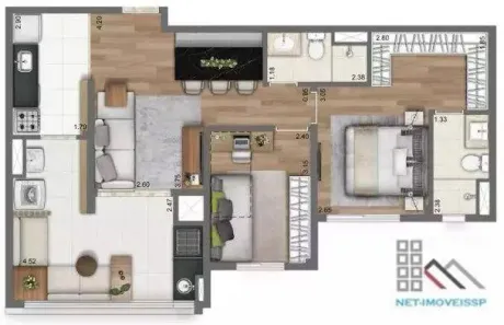 Apartamento com 2 Quartos à venda, 67m² no Parque São Jorge, São Paulo