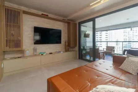 Apartamento com 3 Quartos para alugar, 141m² no Brooklin Paulista, São Paulo
