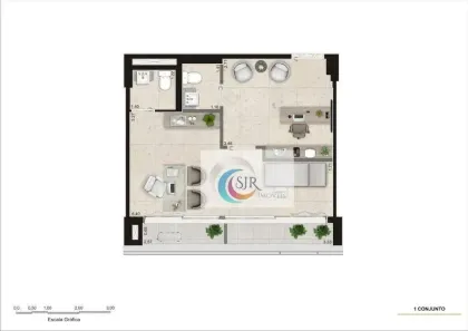 Sala Comercial à venda, 41m² no Bela Vista, São Paulo