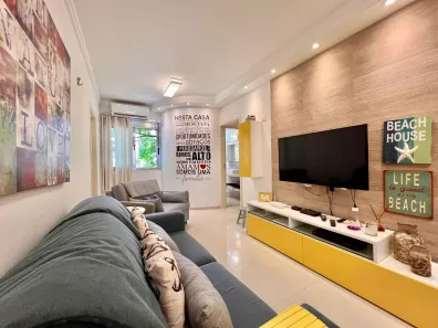 Apartamento com 1 Quarto à venda, 57m² no Jardim Las Palmas, Guarujá