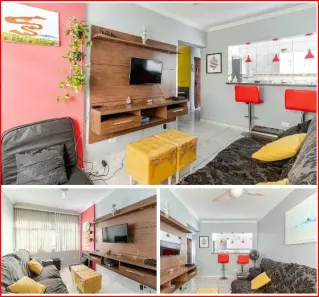 Apartamento com 3 Quartos para alugar, 88m² no Aparecida, Santos