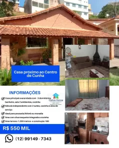 Casa com 3 Quartos à venda, 160m² no , Cunha