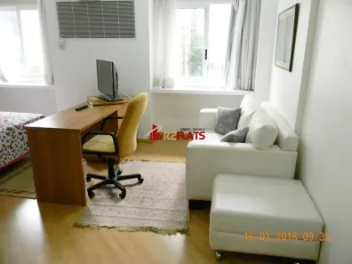Flat com 1 Quarto para alugar, 30m² no Cerqueira César, São Paulo