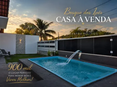 Casa de Condomínio com 3 Quartos à venda, 81m² no Paiaguás, Cuiabá