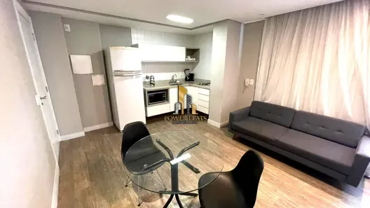 Flat com 1 Quarto para alugar, 42m² no Brooklin Paulista, São Paulo