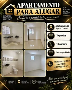 Apartamento com 2 Quartos para alugar, 40m² no Área de Desenvolvimento Econômico, Brasília