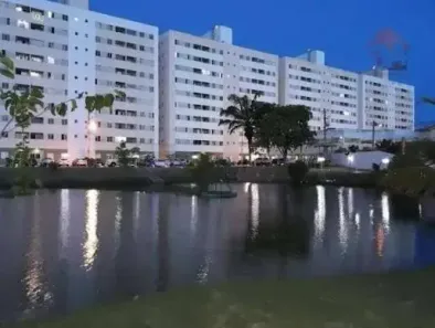 Apartamento com 3 Quartos para alugar, 62m² no Centro, Lauro de Freitas