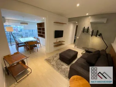 Apartamento com 1 Quarto para alugar, 54m² no Vila Nova Conceição, São Paulo