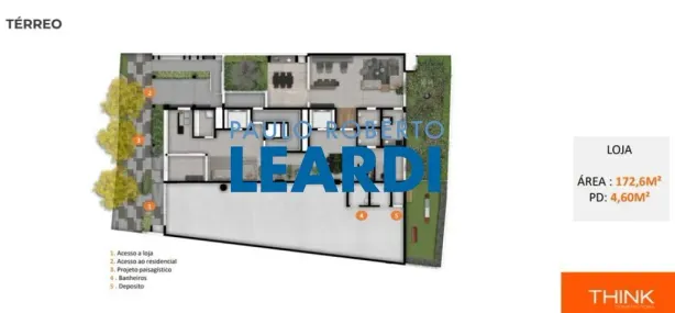 Ponto Comercial à venda, 172m² no Sumarezinho, São Paulo