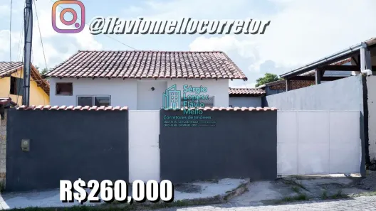 Casa de Condomínio com 3 Quartos à venda, 80m² no Nova Cidade, Itaboraí