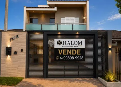 Sobrado com 3 Quartos à venda, 210m² no Jardim Parque do Horto, Maringá