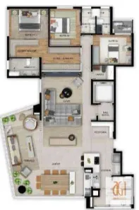 Apartamento com 3 Quartos à venda, 195m² no Sumarezinho, São Paulo