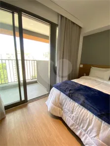 Apartamento com 1 Quarto para alugar, 25m² no Brooklin Paulista, São Paulo