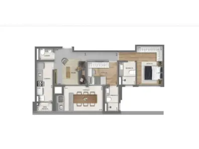 Apartamento com 2 Quartos à venda, 70m² no Água Branca, São Paulo