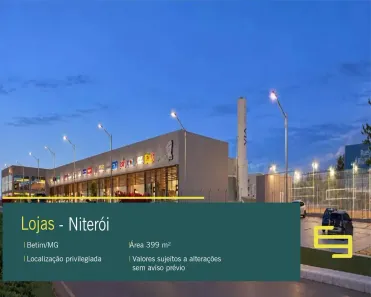 Ponto Comercial para alugar, 400m² no Niterói, Betim