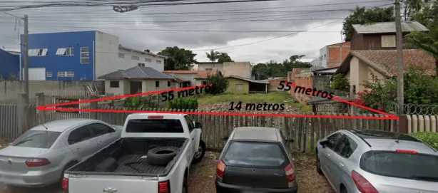 Lote/Terreno à venda, 770m² no Boqueirão, Curitiba