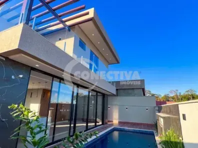 Casa de Condomínio com 4 Quartos à venda, 242m² no Jardins Bolonha, Senador Canedo