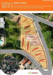 Lote/Terreno à venda, 249m² no Campos de Atibaia, Atibaia