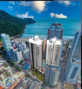 Apartamento com 3 Quartos à venda, 128m² no Canto do Forte, Praia Grande