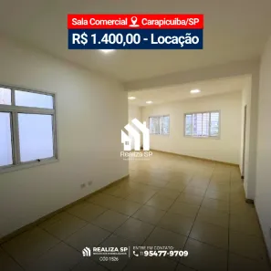 Sala Comercial para alugar, 50m² no Vila da Oportunidade, Carapicuíba