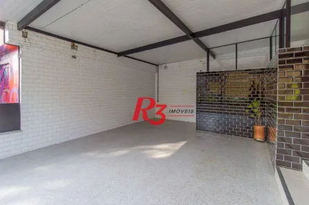 Imóvel Comercial para alugar, 323m² no Gonzaga, Santos
