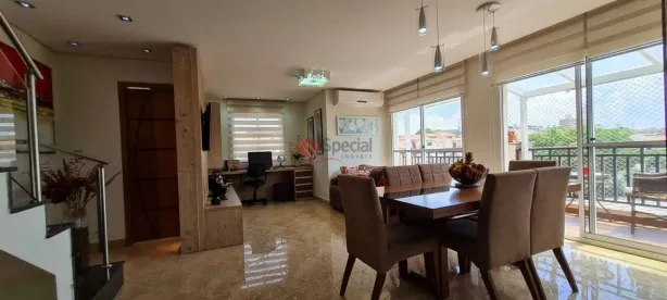 Cobertura com 3 Quartos à venda, 136m² no Sítio da Figueira, São Paulo