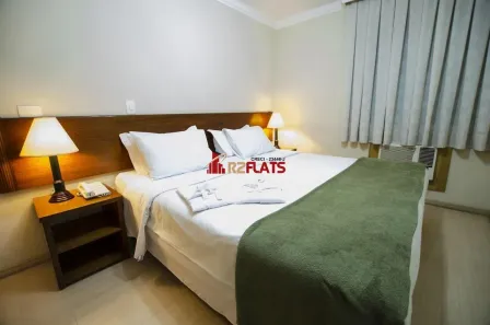Flat com 1 Quarto à venda, 45m² no Jardim Paulista, São Paulo