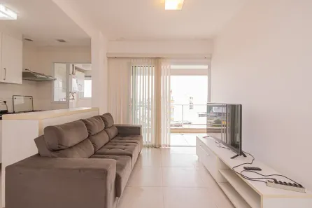 Apartamento com 1 Quarto para alugar, 47m² no Campo Belo, São Paulo