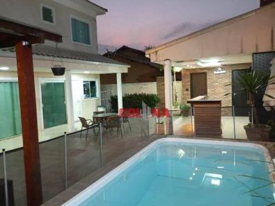 Casa de Condomínio com 3 Quartos à venda, 180m² no Centro (Manilha), Itaboraí