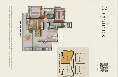 Apartamento com 3 Quartos à venda, 97m² no Bom Pastor, Juiz de Fora