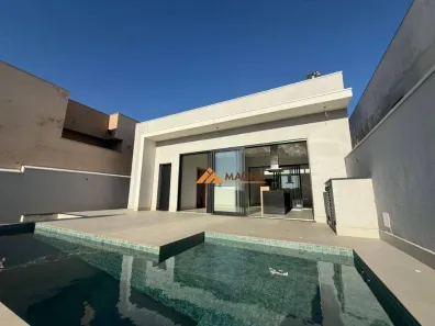 Casa de Condomínio com 3 Quartos para venda ou aluguel, 177m² no Bonfim Paulista, Ribeirão Preto