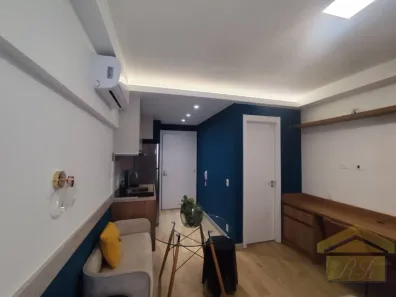 Apartamento com 1 Quarto para alugar, 24m² no Santo Amaro, São Paulo