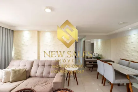 Apartamento com 2 Quartos à venda, 58m² no Vila Rosa, Goiânia