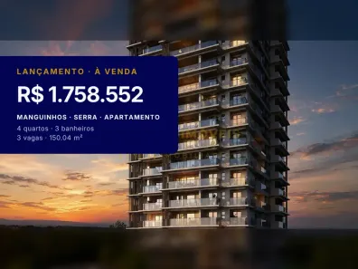 Apartamento com 4 Quartos à venda, 150m² no Manguinhos, Serra