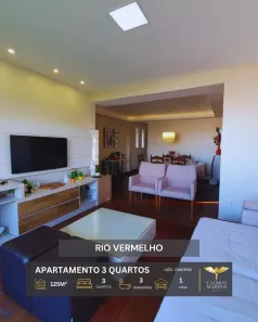 Apartamento com 3 Quartos à venda, 125m² no Rio Vermelho, Salvador