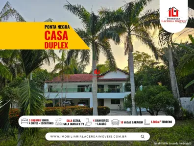 Casa de Condomínio com 5 Quartos à venda, 800m² no Ponta Negra, Manaus
