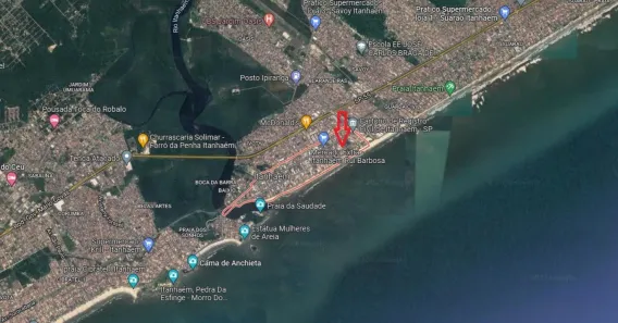 Lote/Terreno à venda, 3395m² no Sítio Paecara (Vicente de Carvalho), Guarujá