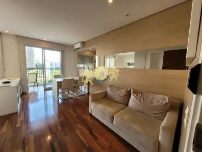 Flat com 1 Quarto para alugar, 48m² no Vila Nova Conceição, São Paulo