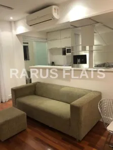 Flat com 1 Quarto para alugar, 48m² no Vila Nova Conceição, São Paulo