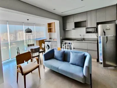 Apartamento com 1 Quarto para alugar, 39m² no Cidade Monções, São Paulo