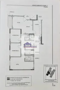Apartamento com 3 Quartos à venda, 110m² no Mirandópolis, São Paulo