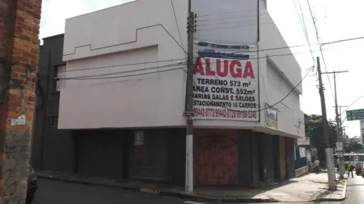 Prédio Comercial com 10 Quartos para alugar, 573m² no Centro, Campinas