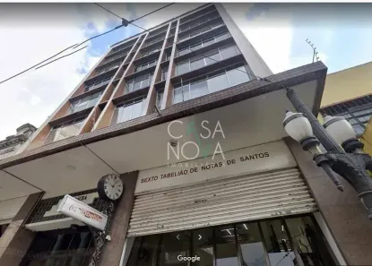 Sala Comercial à venda, 497m² no Centro, Santos