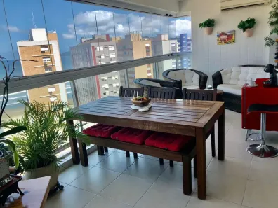 Apartamento com 3 Quartos à venda, 134m² no José Menino, Santos