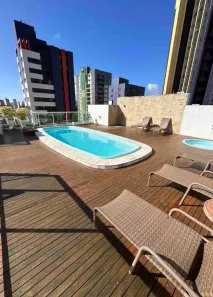 Flat com 1 Quarto à venda, 38m² no Manaíra, João Pessoa